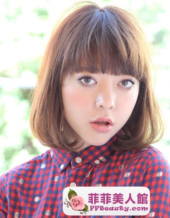 女生中短燙髮 時尚吸睛髮型-美髮館