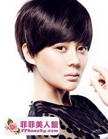 女生時尚短髮 微碎打理更顯氣質-美髮館