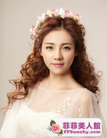浪漫新娘卷髮造型 唯美魅力-美髮館