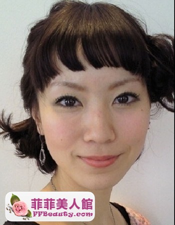 中短髮甜美日式扎髮最吸睛-美髮館