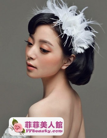 簡約韓式新娘髮型 浪漫時光-美髮館