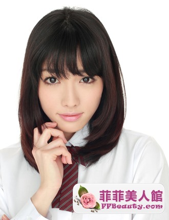 2015圓臉妹紙甜美瘦臉超贊髮型-美髮館