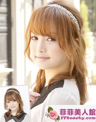 韓式公主頭扎髮 搞定約會髮型-美髮館