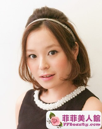 中長髮半扎髮打造優雅氣質美-美髮館