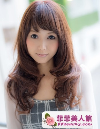 日韓百搭圓臉長卷髮 唯美修顏-美髮館