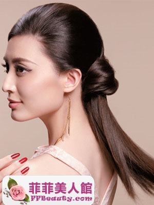 低馬尾髮型 時尚大氣VS溫婉秀氣-美髮館