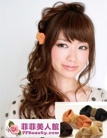 浪漫長卷髮編髮 清新優雅-美髮館