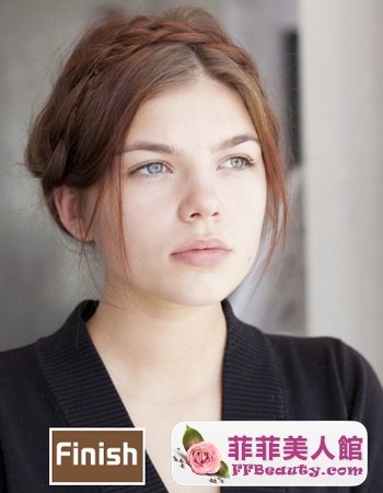 歐美長直髮編髮技巧 端莊優雅-美髮館