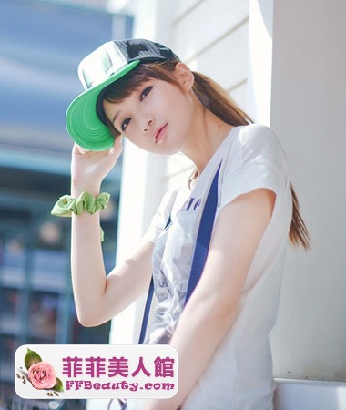 甜美髮型輕松修飾臉型小缺點-美髮館