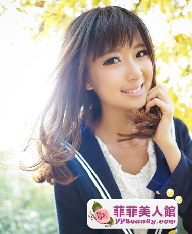 暴美齊瀏海+梨花頭 長臉MM瘦臉必備-美髮館