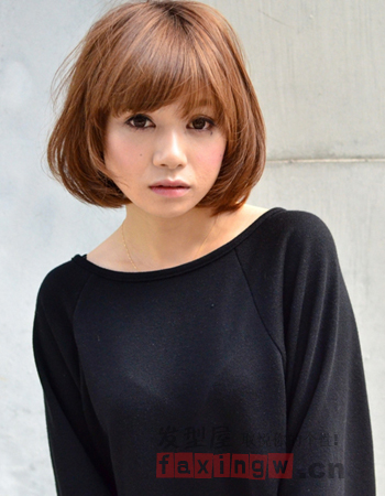 冬季波波頭展現十足潮流氣息-美髮館