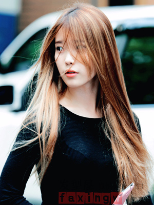 女生氣質斜瀏海直髮髮型 最淑女-美髮館