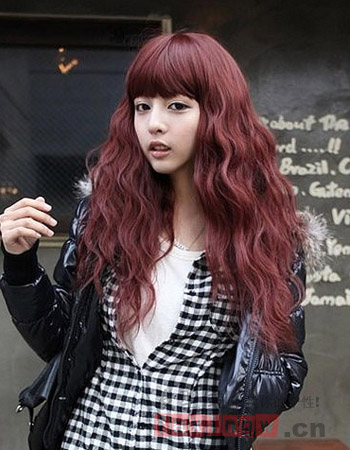 女生暖色系染髮 時尚溫暖-美髮館