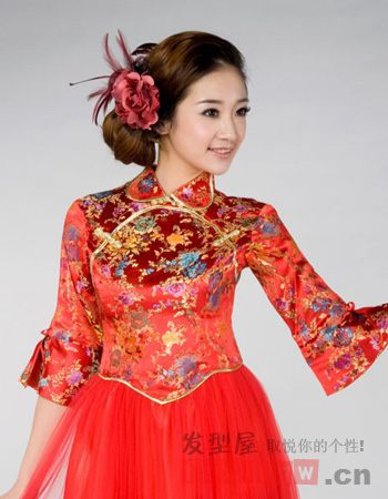 最新新娘敬酒服髮型 優雅高貴-美髮館