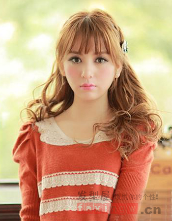 圓臉長髮造型 清新飄逸-美髮館